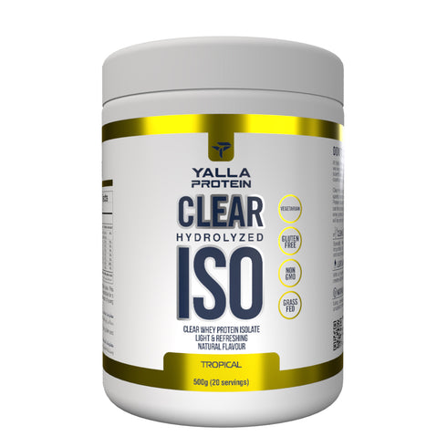 Clear Hydrolyzed ISO - Delicious and Refreshing - 0.5kg (20 servings)